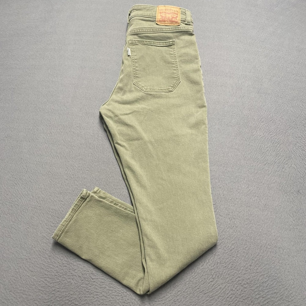 Levi's High Rise Women's Skinny Jeans in Olive Green